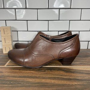 Josef Seibel Amy 35 Women's Size EU 38 Shoes Brown Leather Comfort Ankle Boots